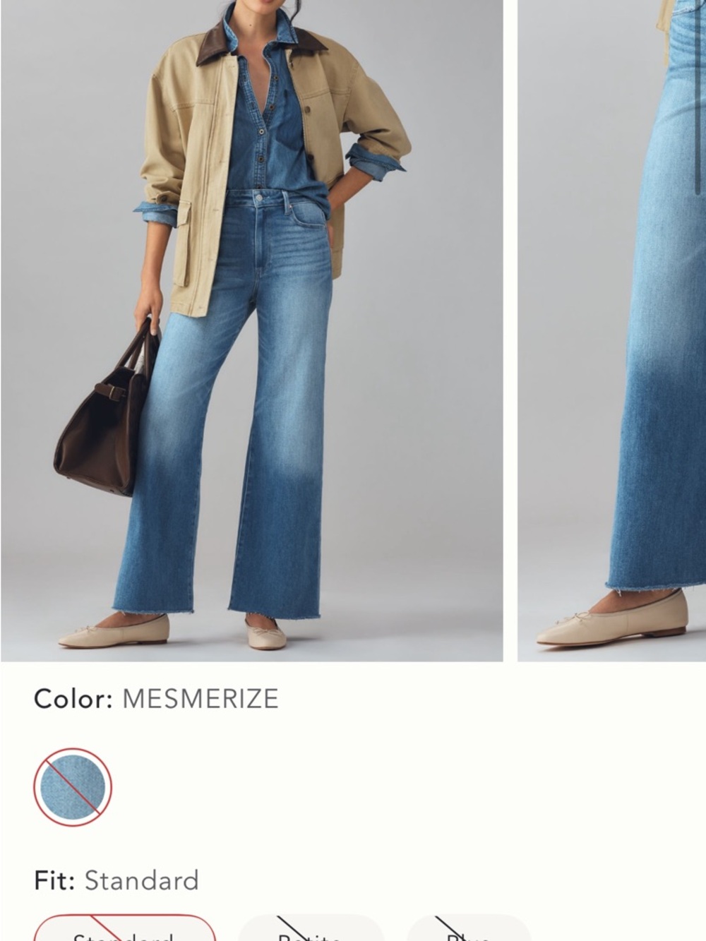 Paige Aneesa High-Rise Wide-Leg Jeans in Mesmerize Blue - Women's